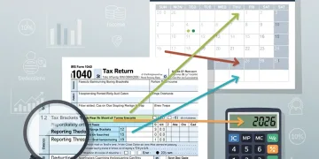 Updated IRS 2026 tax brackets and reporting thresholds overview