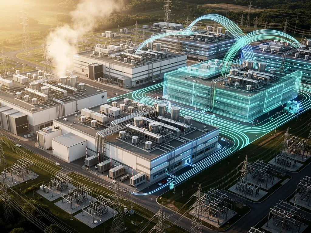 Large-scale data center infrastructure with optical network overlay