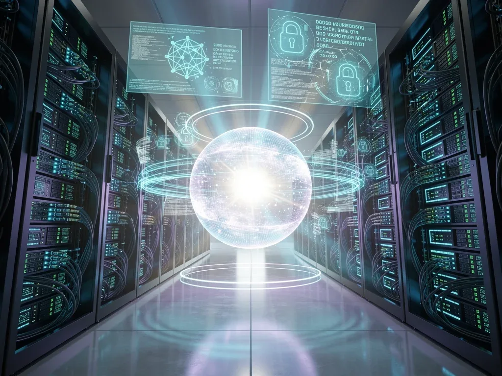 Futuristic data center with zero-knowledge hardware accelerators speeding up cryptographic verification